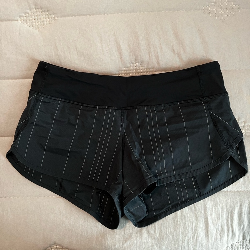 lululemon speed short - size 4